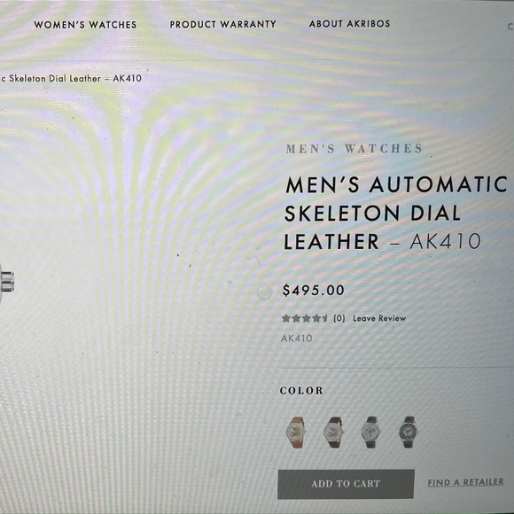 Akribos XXIV -Brand New Men's watch - Picture 3 of 3